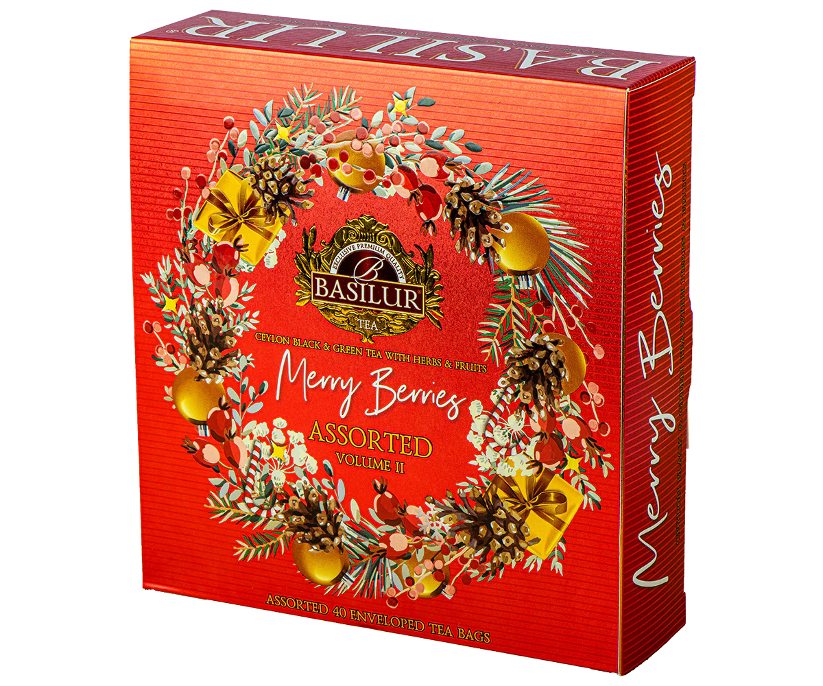 Merry Berries Red - 40 Enveloped Teabags - 4 Flavours - Image 2