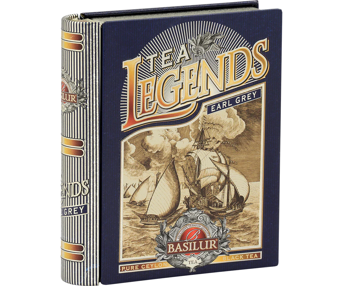 Tea Legends - Mini Tea Book - Earl Grey - 5 Pyramid Tea Bags
