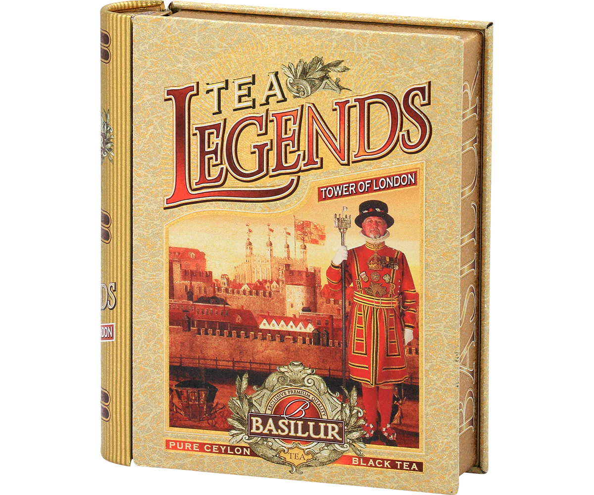 Tea Legends - Mini Tea Book - Tower Of London - Ceylon Black Tea - 5 Pyramid Tea Bags - Image 2