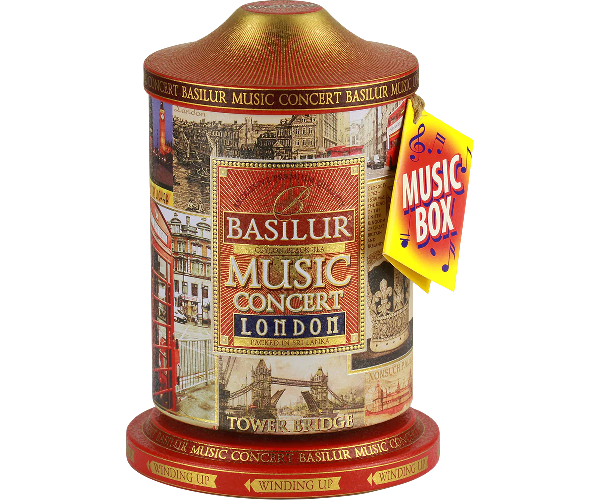 Music Concert London Tin Caddy - 100g Loose Leaf Black Tea - Image 5