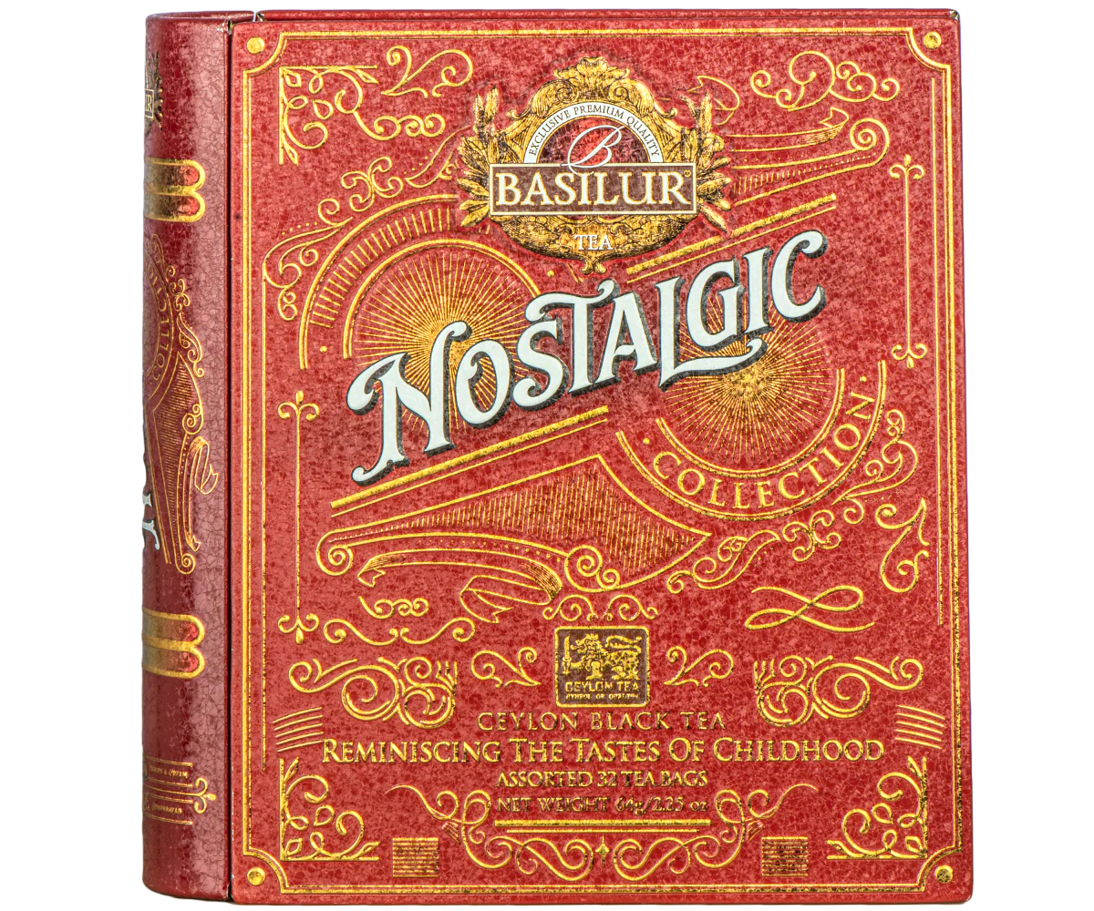 Nostalgic Assortment - Tea Book - 32 Enveloped Tea Bags - 4 Flavours - Image 2