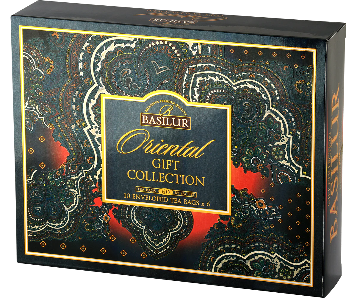 Oriental Collection Assorted Gift- 60 Enveloped Tea Bags - 4 Flavours of Green And Black Teas - Image 4