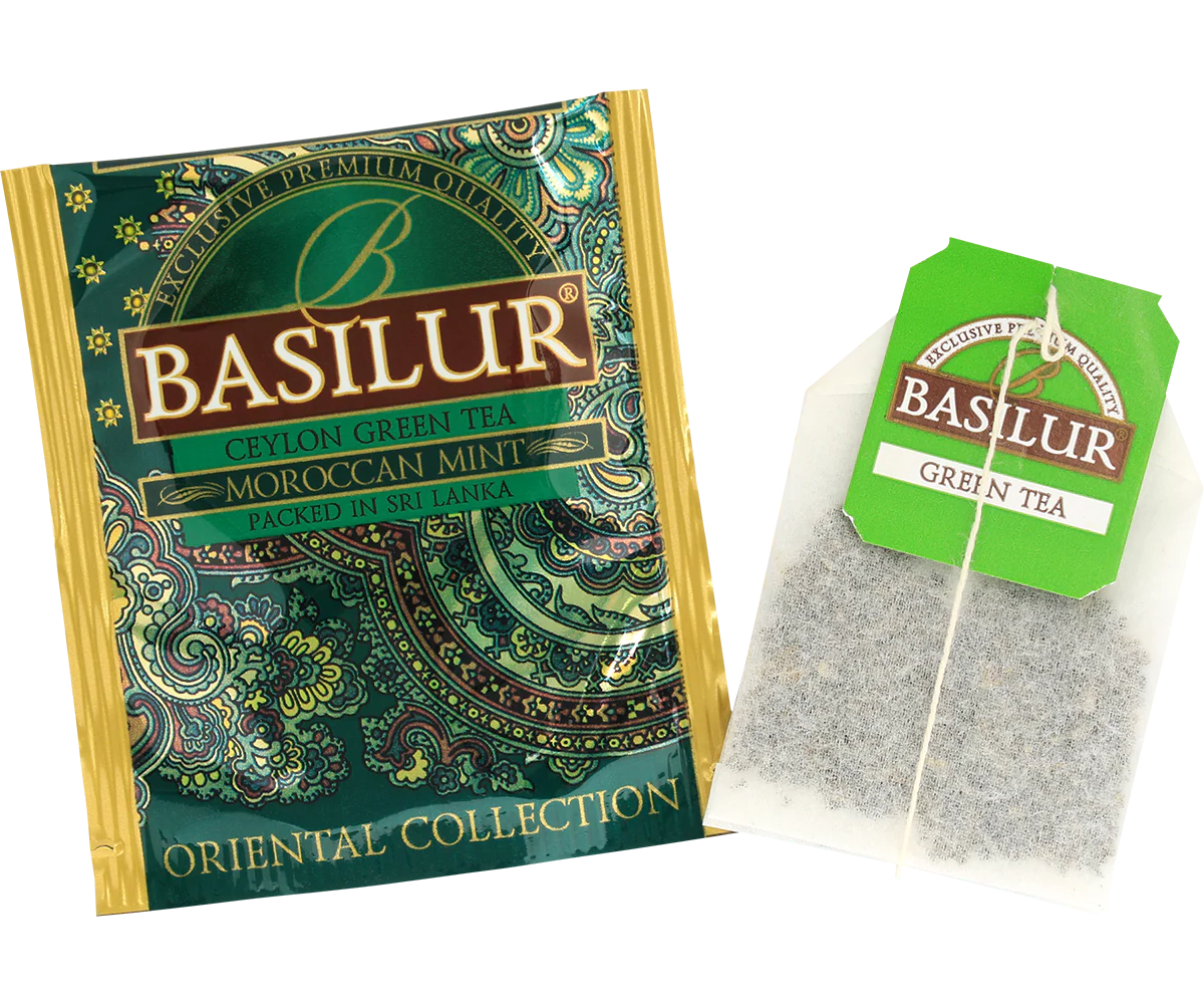 Oriental Collection Tea Book - 32 Enveloped Tea Bags - 4 Flavours of Green And Black Ceylon Tea - Image 5