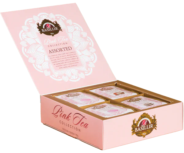 Pink Tea - 40 Enveloped Tea Bags - 4 Flavours - Image 2