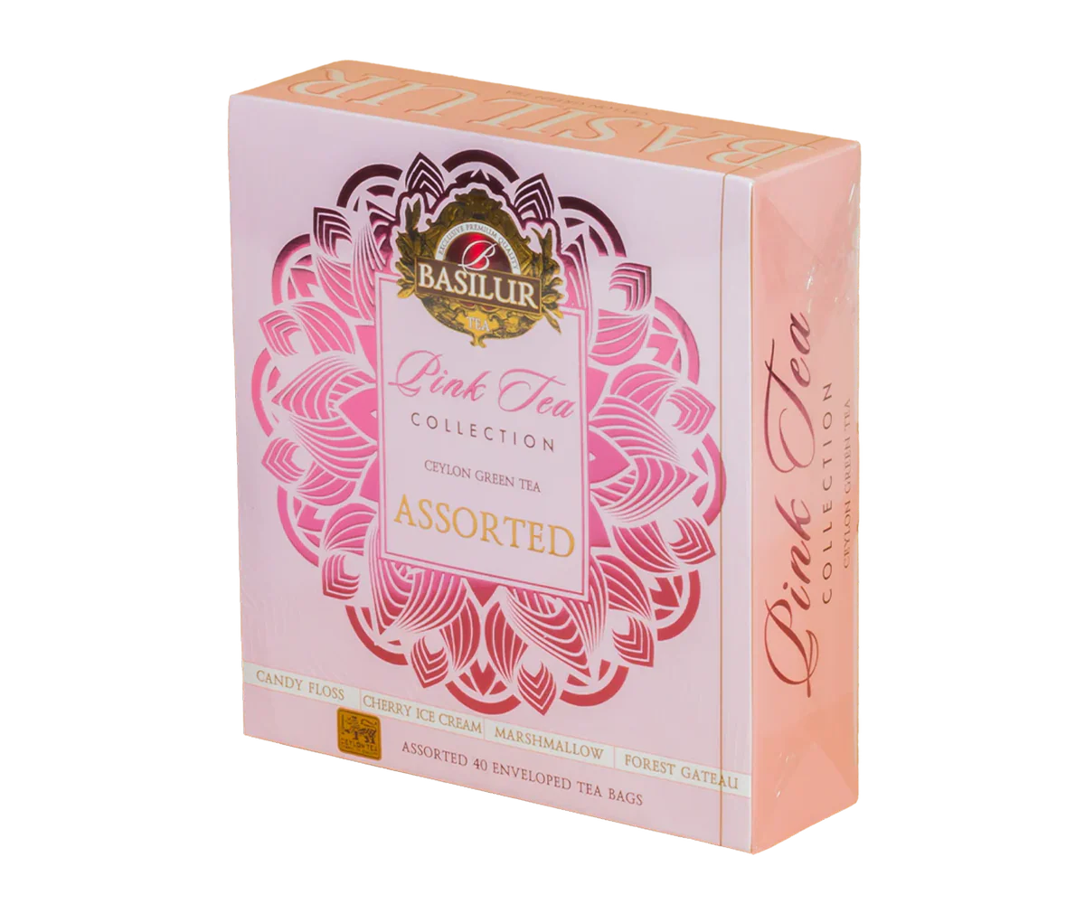 Pink Tea - 40 Enveloped Tea Bags - 4 Flavours - Image 3