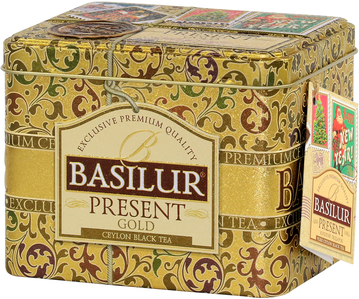 Present Gold - Pure Ceylon Floral Leafy Teas - Ceylon Black Tea - 100g Loose Leaf - Image 2