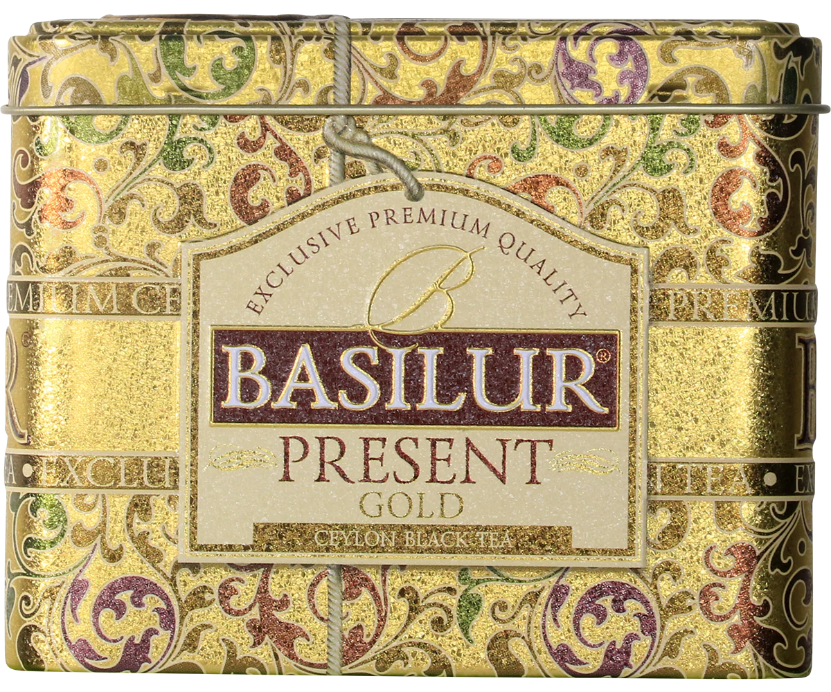 Present Gold - Pure Ceylon Floral Leafy Teas - Ceylon Black Tea - 100g Loose Leaf - Image 3