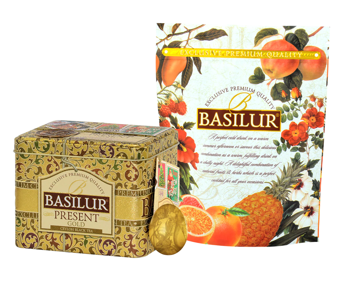 Present Gold - Pure Ceylon Floral Leafy Teas - Ceylon Black Tea - 100g Loose Leaf - Image 4