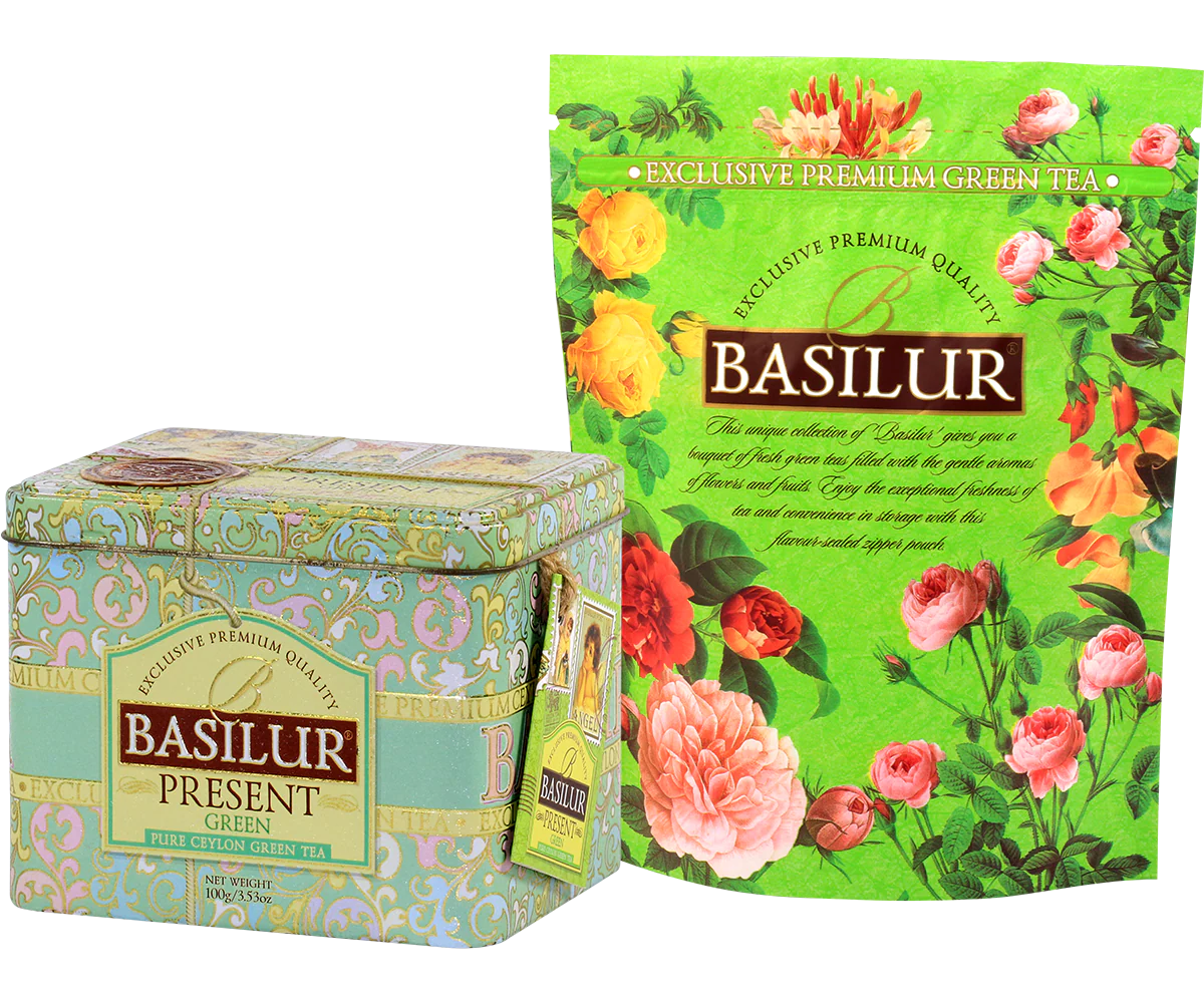 Present Green - Berry and Flower Petal Green Tea Blend - 100g Loose Leaf - Image 4