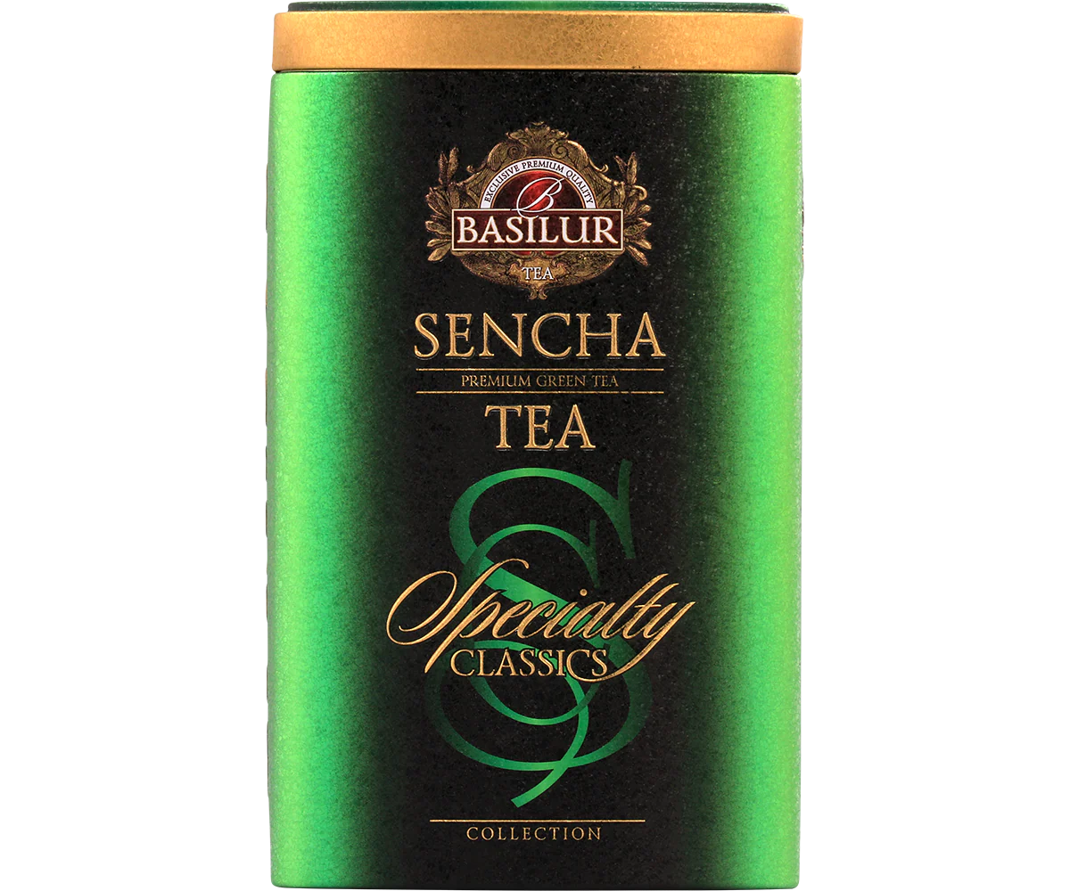 Specialty Classics Sencha Green Tea -Tin Caddy- 100g Loose Leaf - Image 5