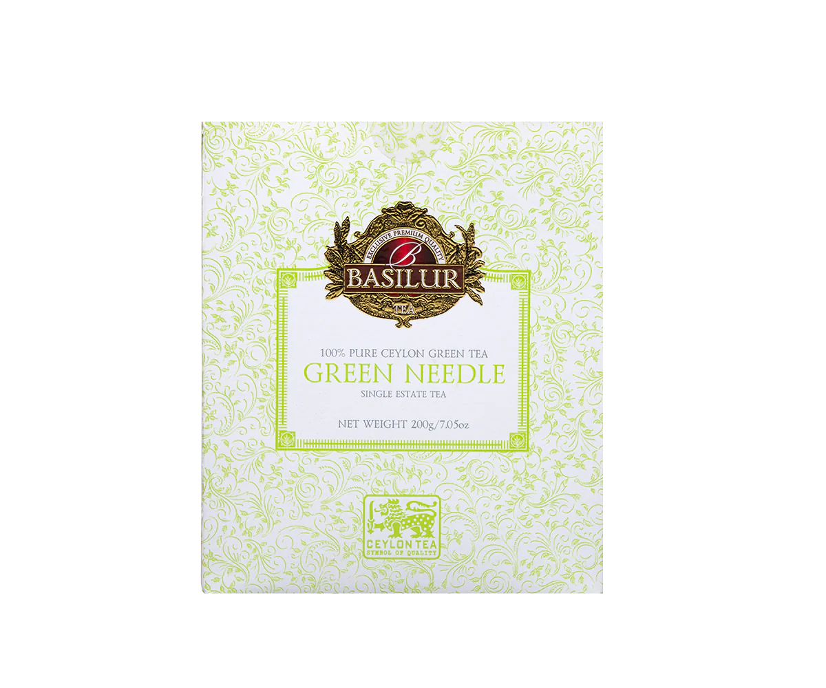 Silver Green Needle-200G Wooden presenter