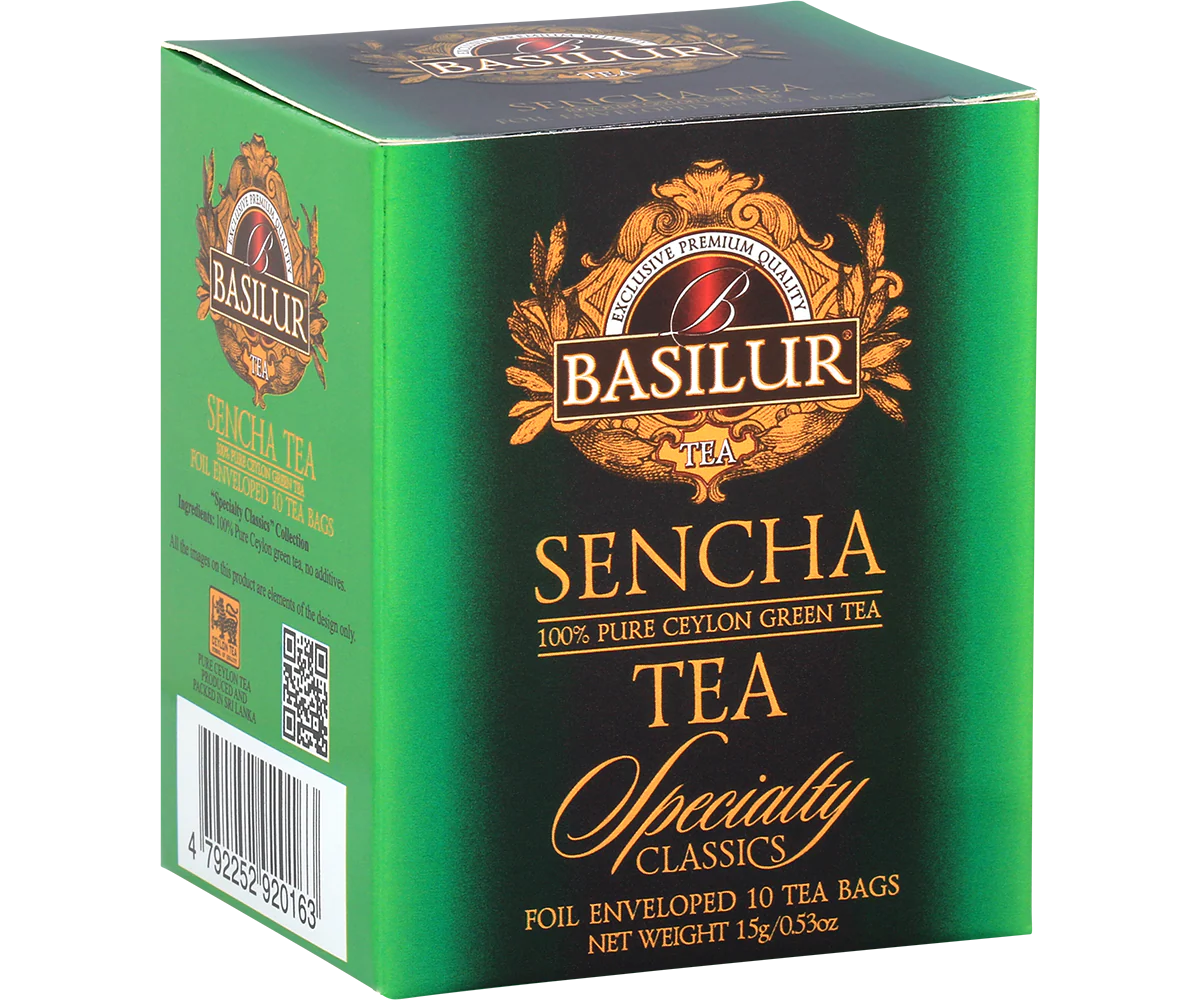 Specialty Classics - Sencha Ceylon Green Tea - 10 Tea Bags