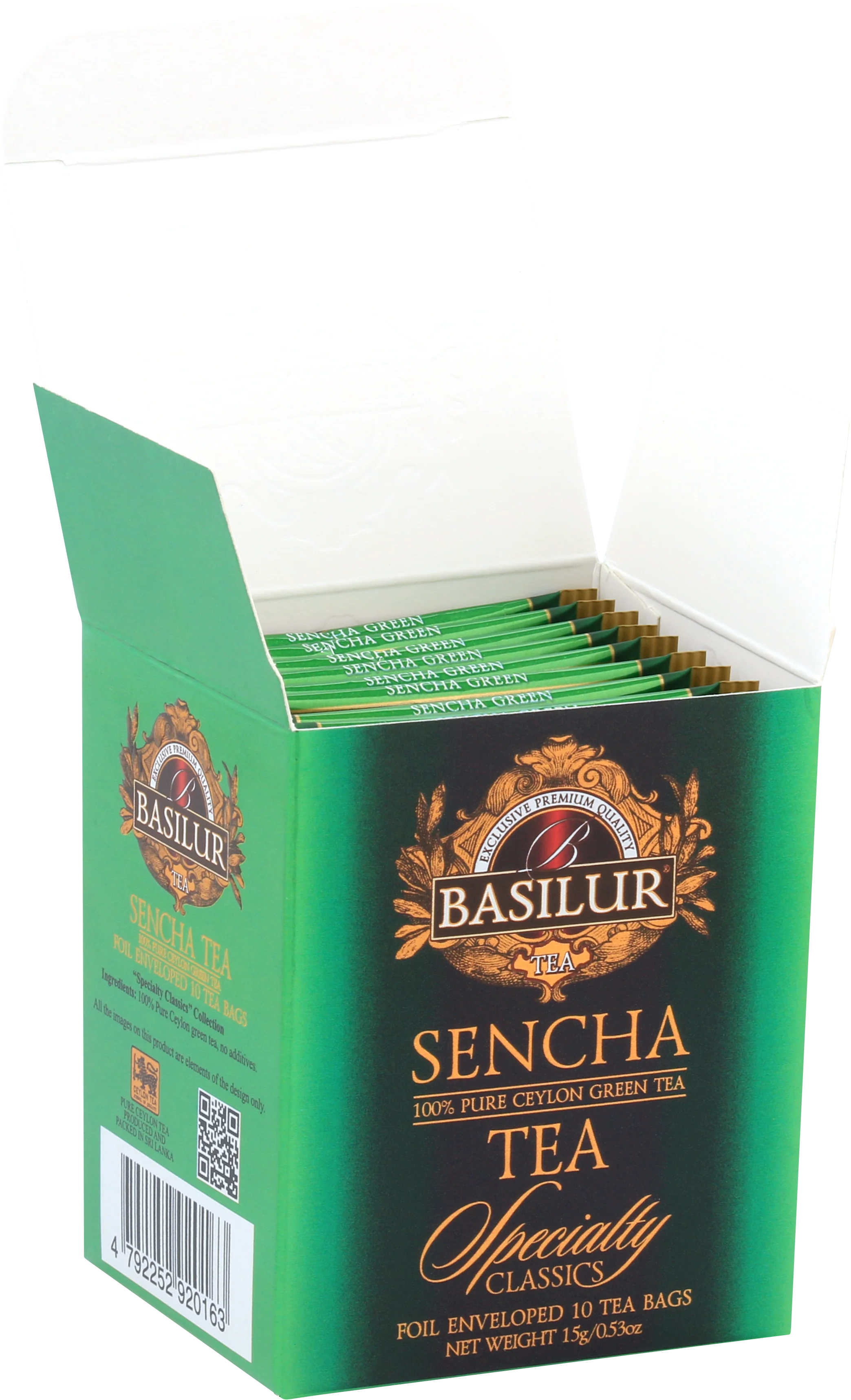 Specialty Classics - Sencha Ceylon Green Tea - 10 Tea Bags - Image 2