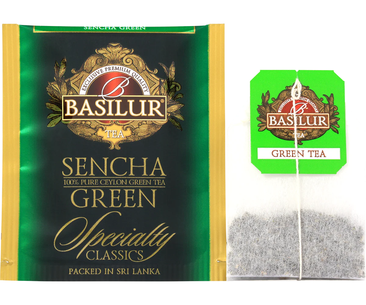 Specialty Classics - Sencha Ceylon Green Tea - 10 Tea Bags - Image 3
