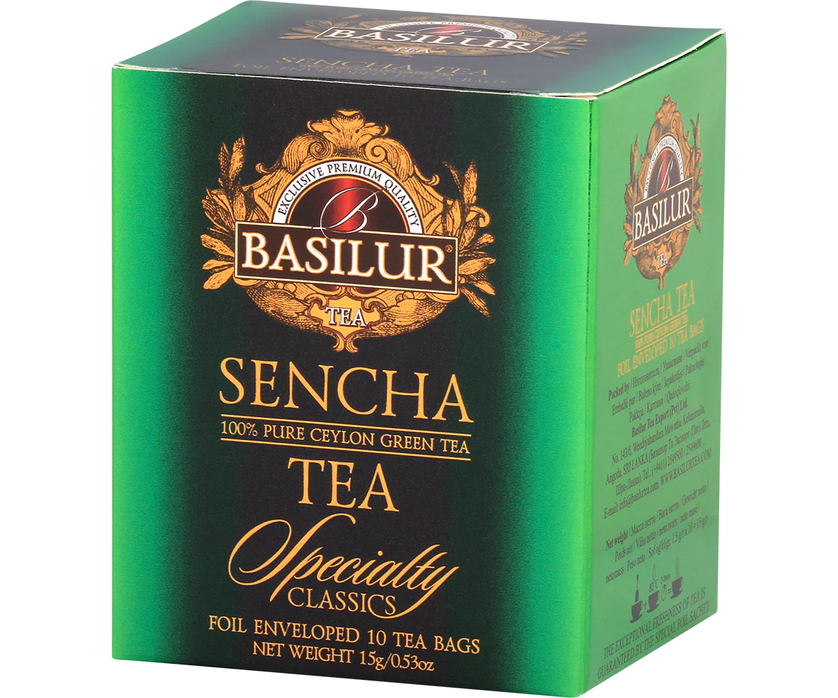Specialty Classics - Sencha Ceylon Green Tea - 10 Tea Bags - Image 4