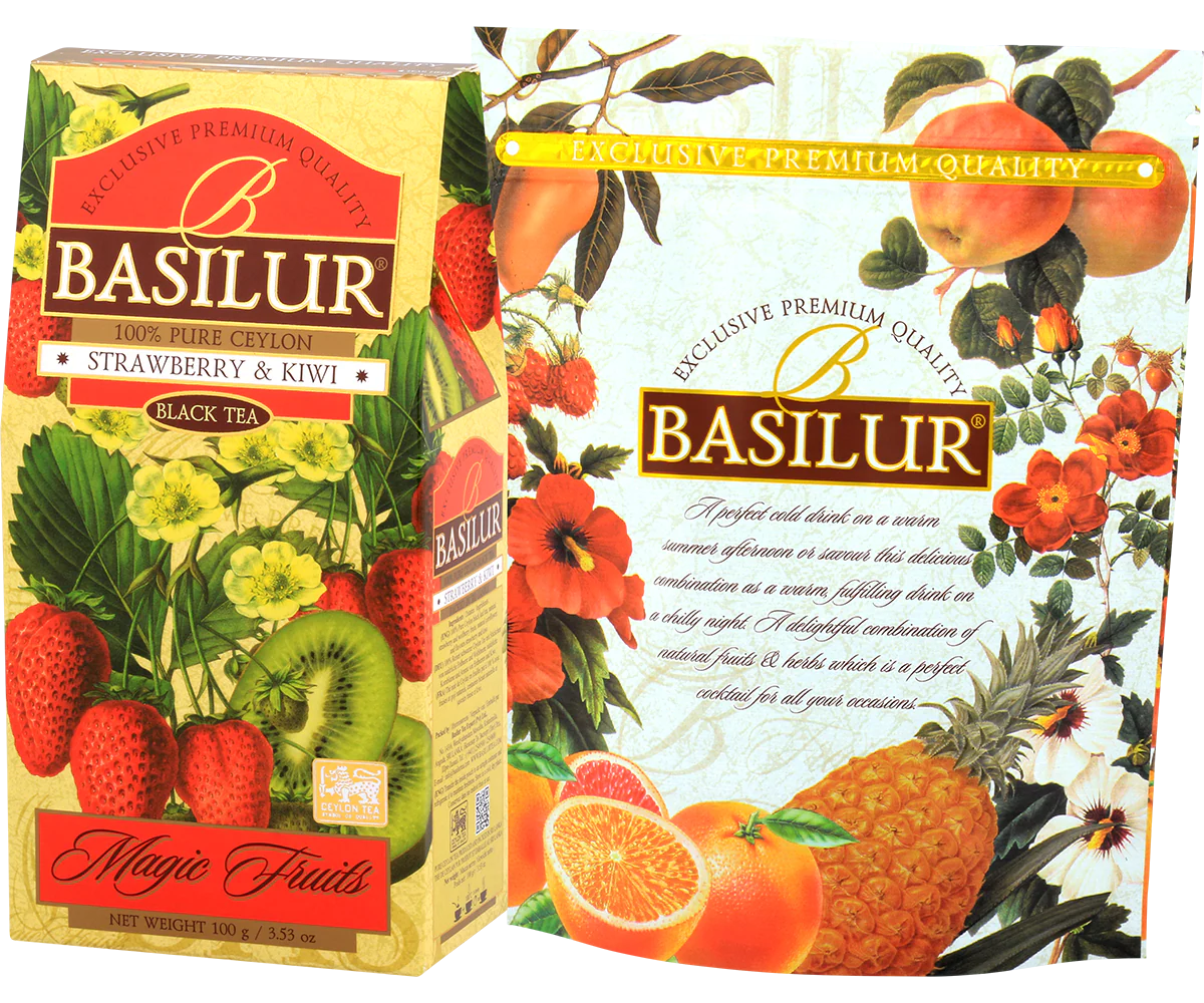 Magic Fruits - Strawberry & Kiwi - 100g Loose Leaf Tea - Image 3