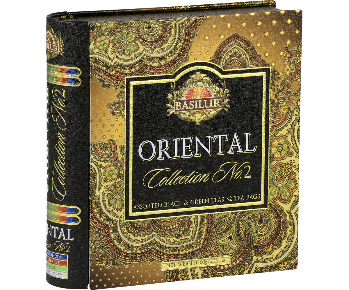 Oriental Collection - Tea Book volume II - 32 Enveloped Tea Bags - 4 Flavours