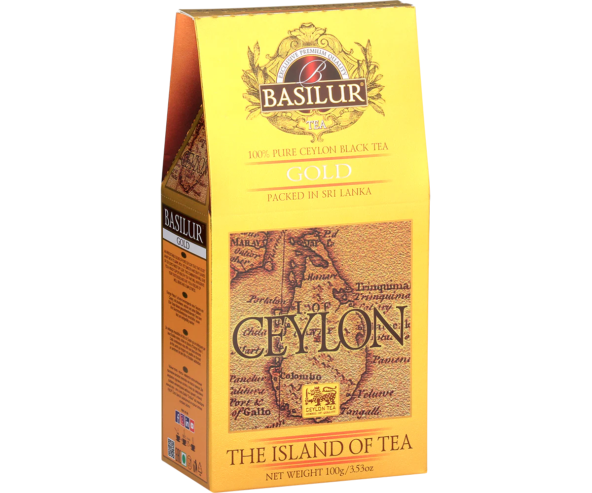 The Island of Tea Gold - Pure Ceylon Black Tea - 100g Loose Leaf Tea Refill Pack