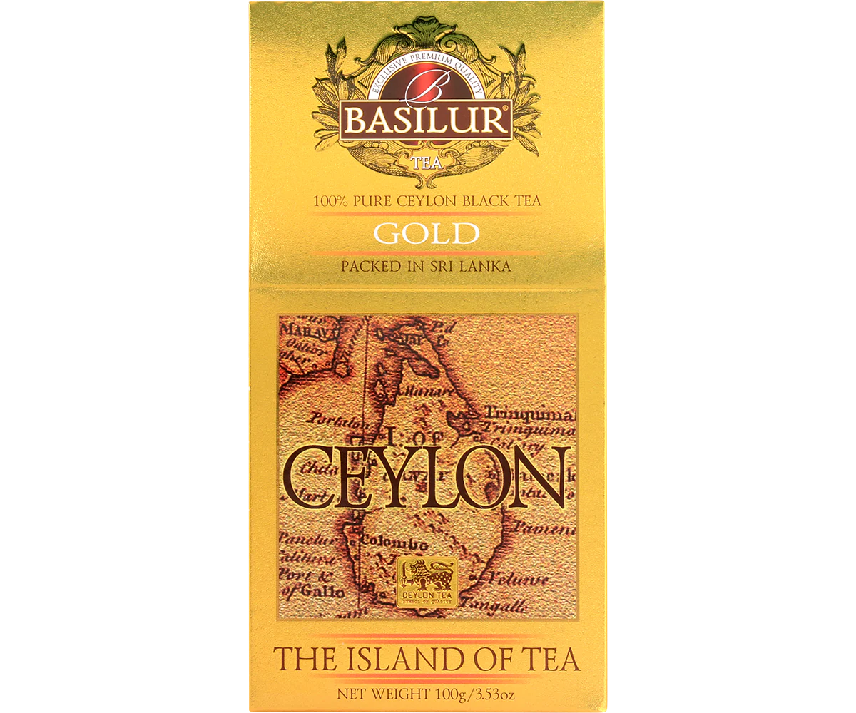 The Island of Tea Gold - Pure Ceylon Black Tea - 100g Loose Leaf Tea Refill Pack - Image 3