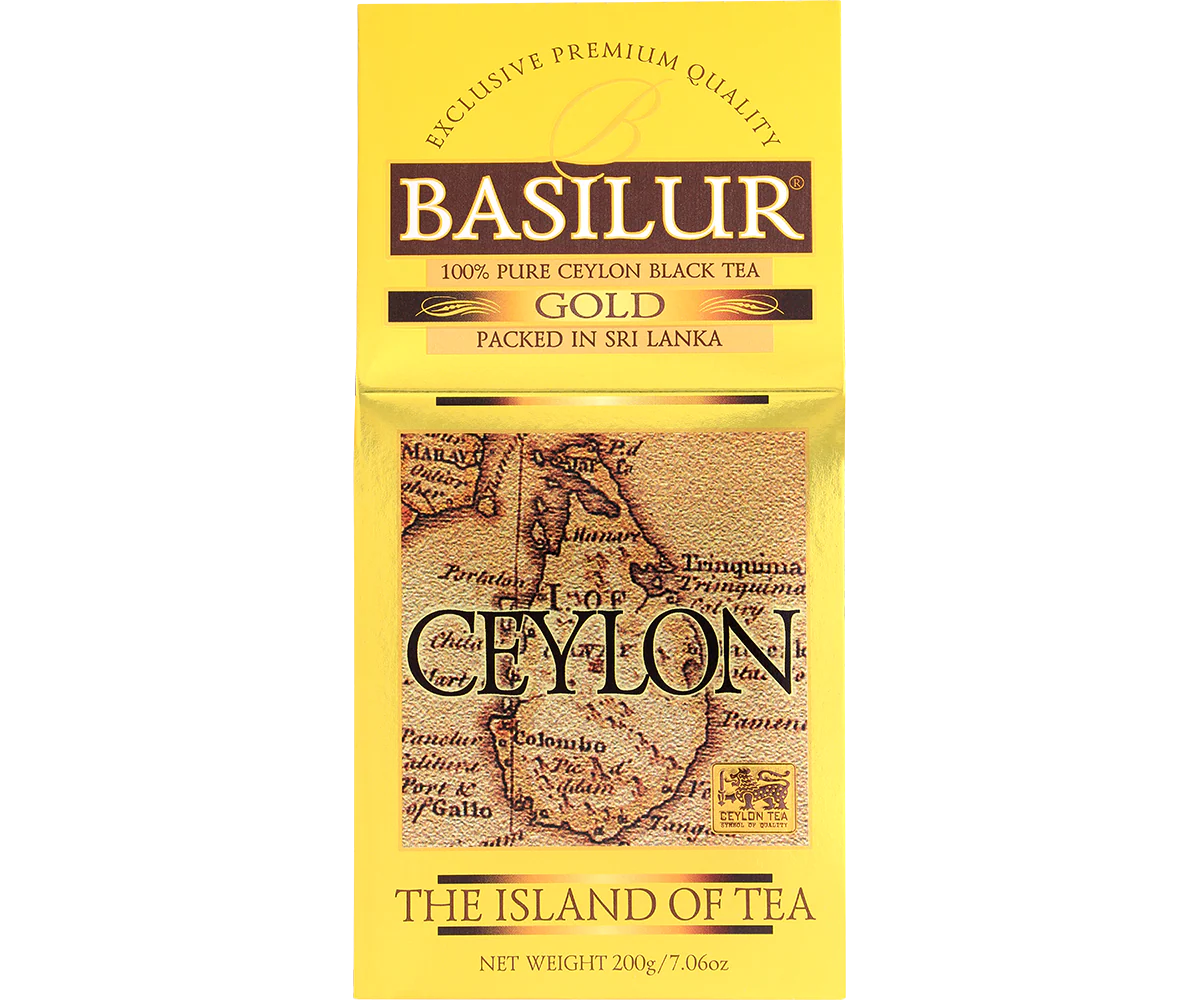 The Island of Tea Gold - Pure Ceylon Black Tea - 200g Loose Leaf Tea Refill Pack - Image 3