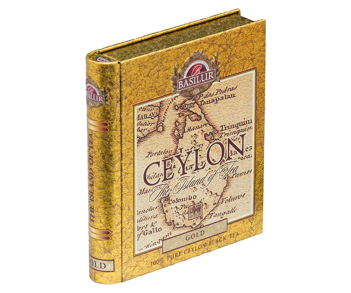 The Island Of Tea - Gold Tea Book
