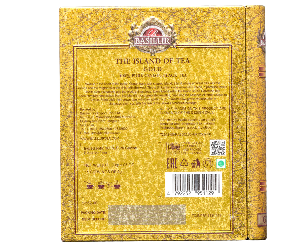 The Island Of Tea - Gold Tea Book - Image 4