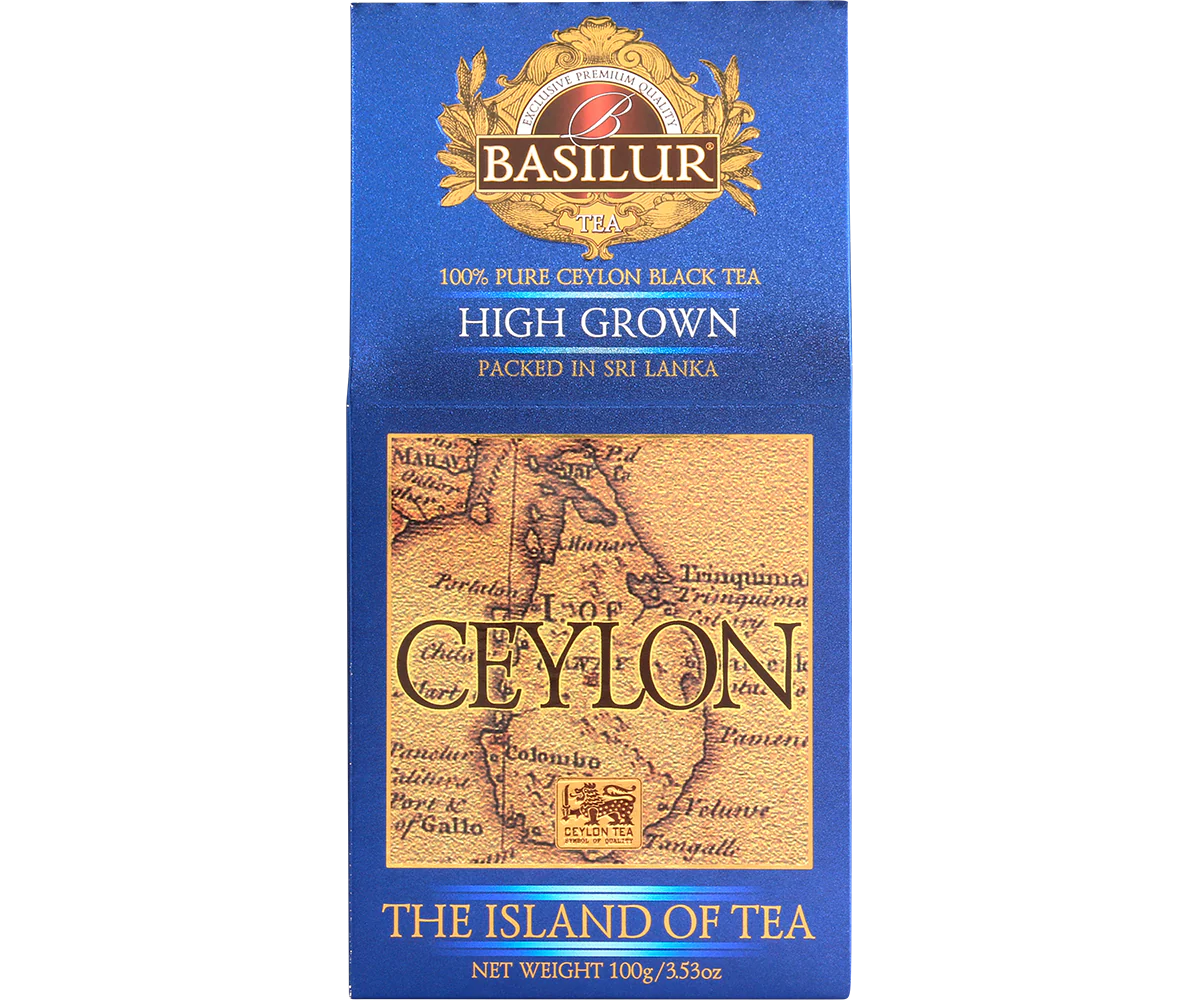The Island of Tea - High Grown - Pure Ceylon Black Tea - 100g Loose Leaf Tea Refill Pack - Image 3