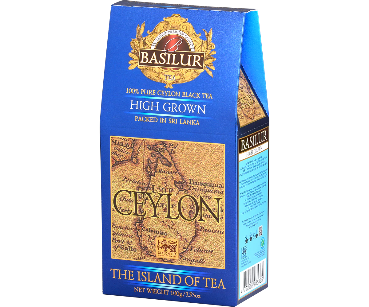 The Island of Tea - High Grown - Pure Ceylon Black Tea - 100g Loose Leaf Tea Refill Pack - Image 4