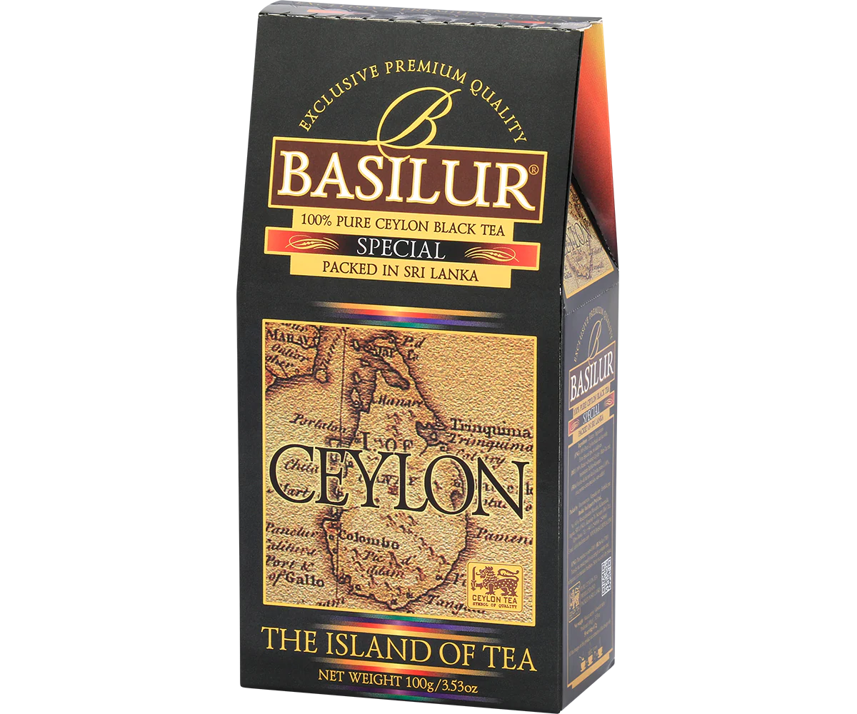The Island of Tea - Special Pure Ceylon Black Tea - 100g Loose Leaf Tea Refill Pack - Image 3