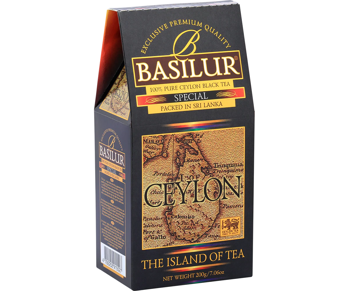 The Island of Tea - Special Pure Ceylon Black Tea - 200g Loose Leaf Tea Refill Pack