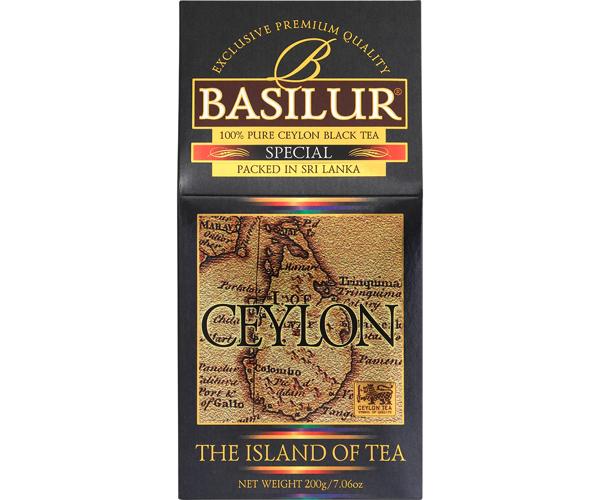 The Island of Tea - Special Pure Ceylon Black Tea - 200g Loose Leaf Tea Refill Pack - Image 3