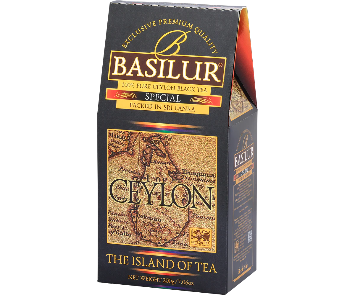 The Island of Tea - Special Pure Ceylon Black Tea - 200g Loose Leaf Tea Refill Pack - Image 4