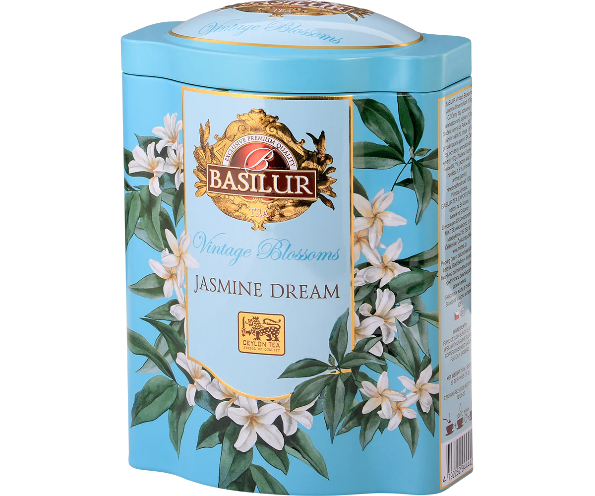 Vintage Blossoms Jasmine Dream - Black Tea - 100g Loose Leaf - Image 3