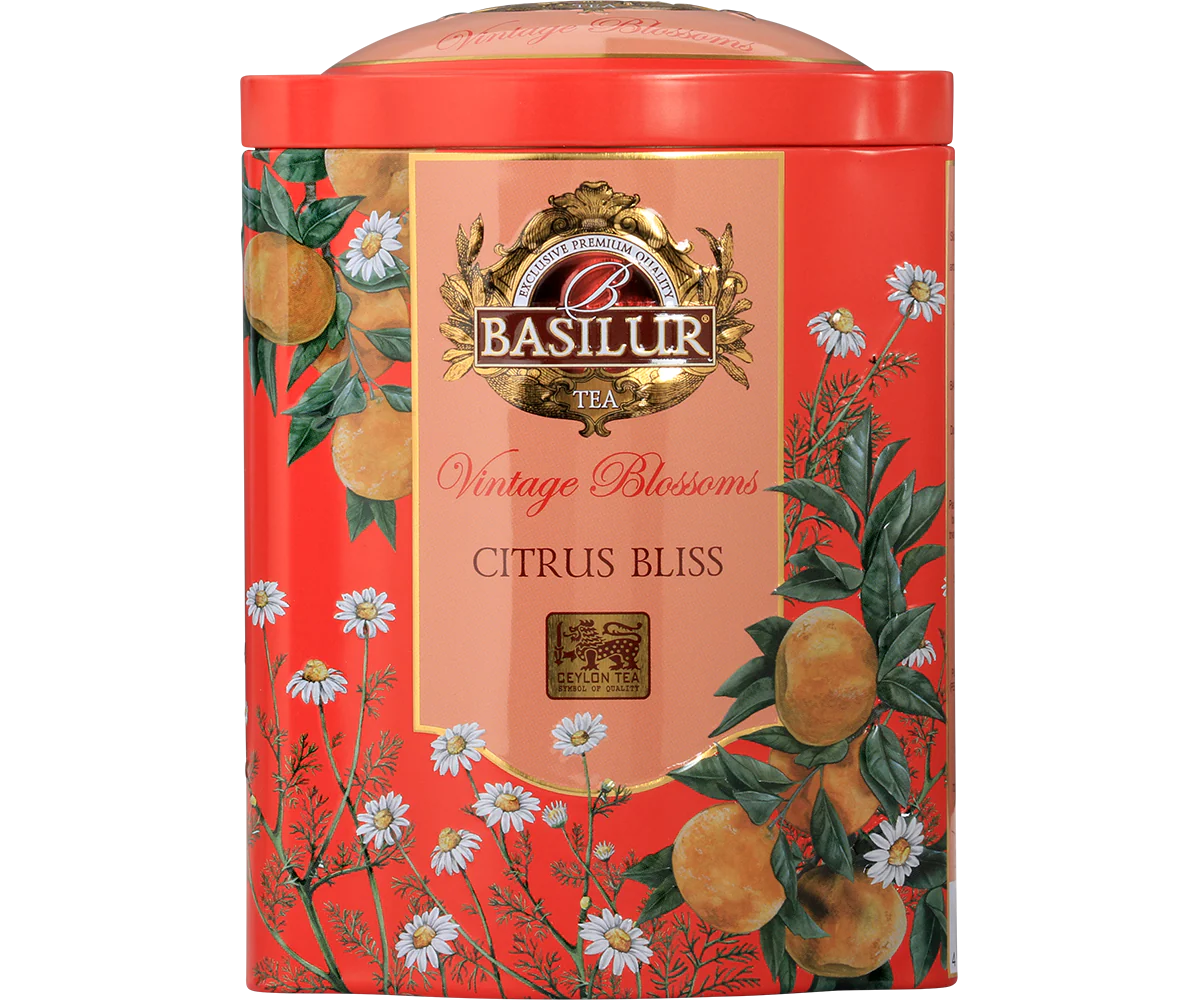 Vintage Blossoms Citrus Bliss - Black Tea - 100g Loose Leaf - Image 4