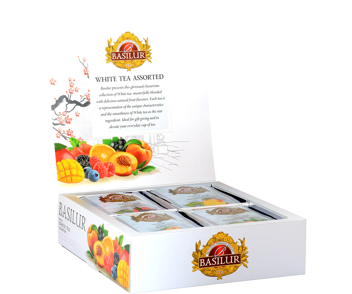 White Tea Collection - 40 Enveloped Tea Bags - 4 Flavours - Image 3