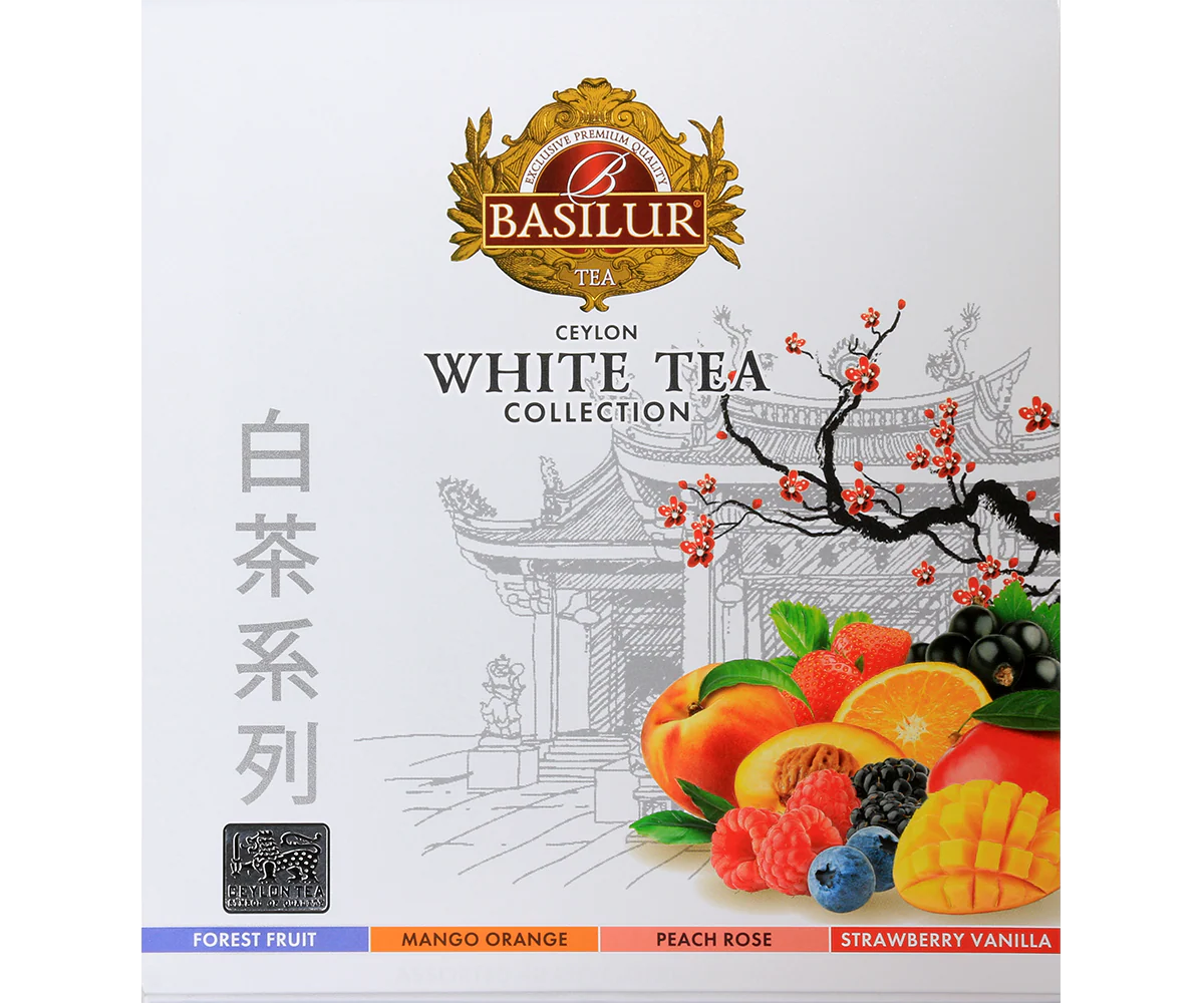 White Tea Collection - 40 Enveloped Tea Bags - 4 Flavours - Image 4