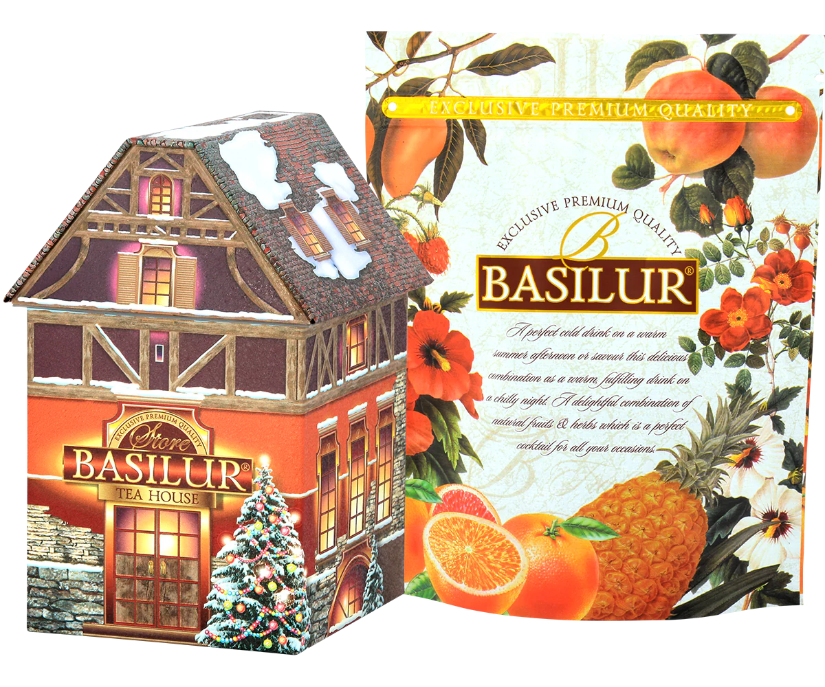 Christmas Tea House - Cornflower & Marzipan Black Tea- 100g Loose Leaf - Image 3