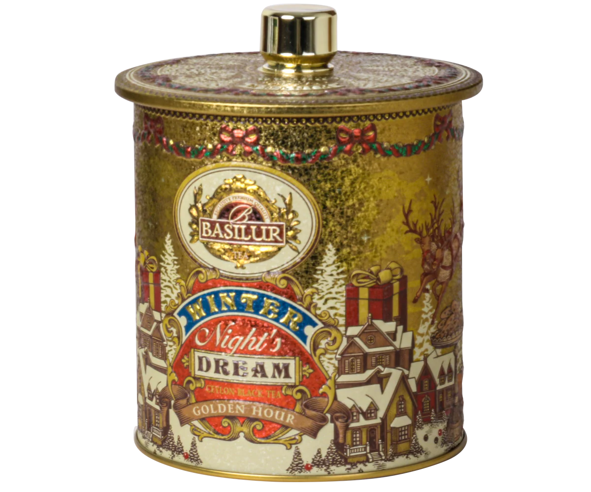 Winter Night's Golden hour - Marigold & French Vanilla Black Tea - 100g Loose Leaf - Image 3