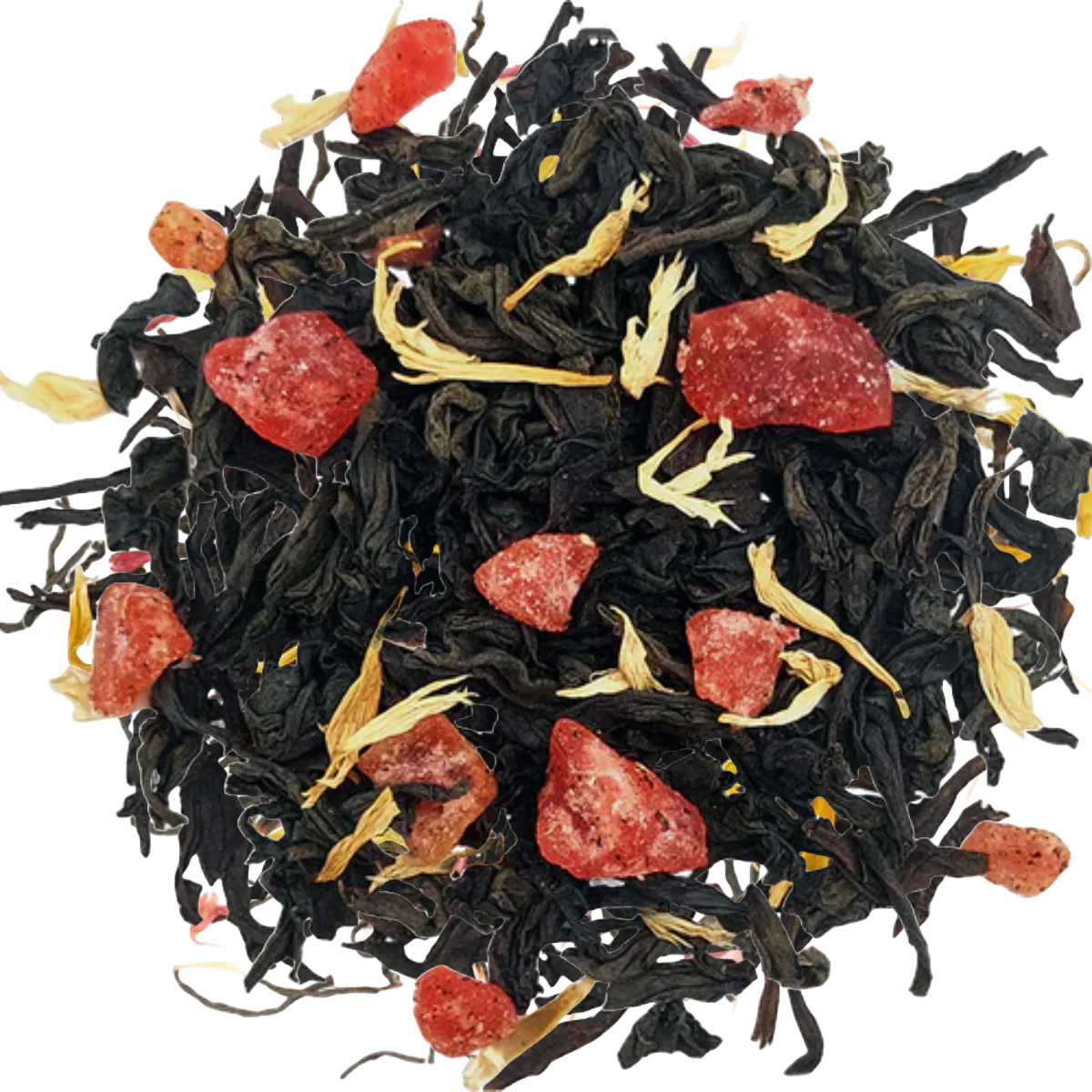 Midnight Magic-Cornflower and Cherry Black Tea-100g Loose Leaf - Image 2