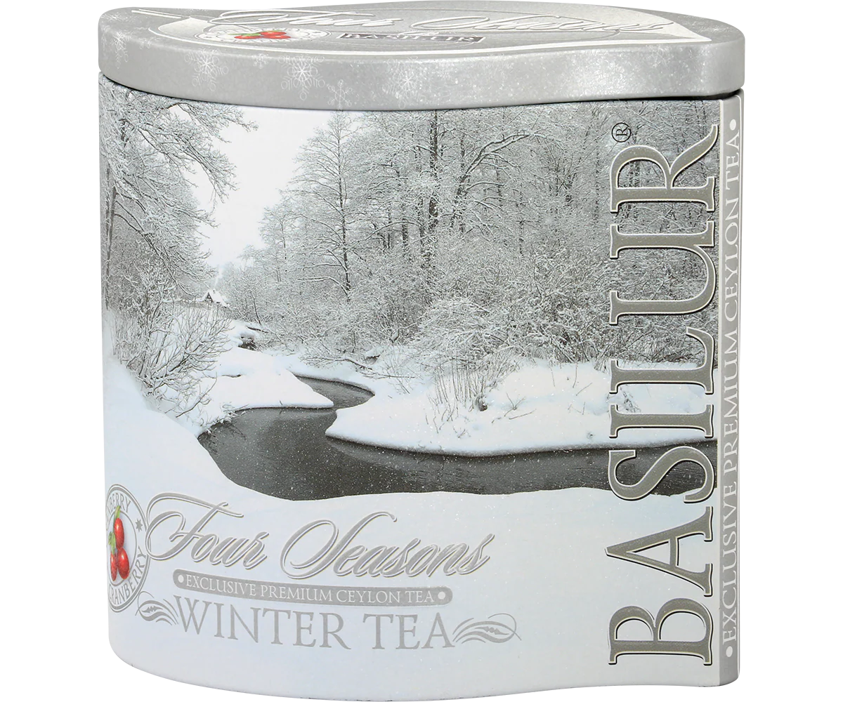 Winter Tea Tin Caddy - 100g Loose Leaf Black Tea - Image 4